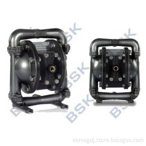 Cast Steel Low Pressure Double Diaphragm Pump Air Driven Di